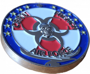 Coins CBRN French Air Force armée de l'air et de l'espace OTAN NATO - 2
