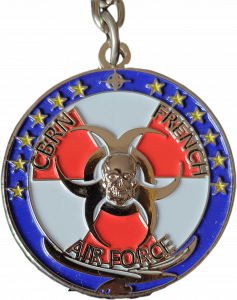 Coins CBRN French Air Force armée de l'air et de l'espace OTAN NATO