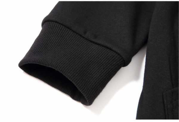 Sweat à capuche logo personnalisé avec fermeture éclair unisexe – Image 7